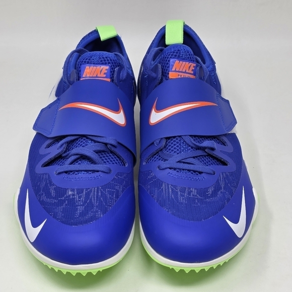 Nike Pole Vault Elite Track & Field Spikes Men\'s Size 8.5 Blue AA1204-400 NEW main image 6